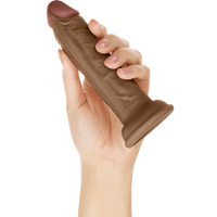 Model J 5.5 Inch Liquid Silicone Dong Oak