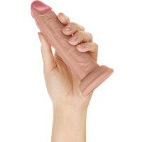 Model J 5.5 Inch Liquid Silicone Dong Pine