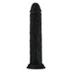 Model J 9.5 Inch Liquid Silicone Dong Black
