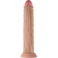 Model J 9.5 Inch Liquid Silicone Dong Pine
