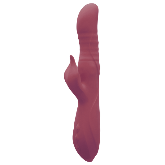 Morgan Up And Down Duo Vibrator With Rotating Beads