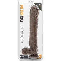 Mr. Ed 13 Inch Dildo With Balls Chocolate