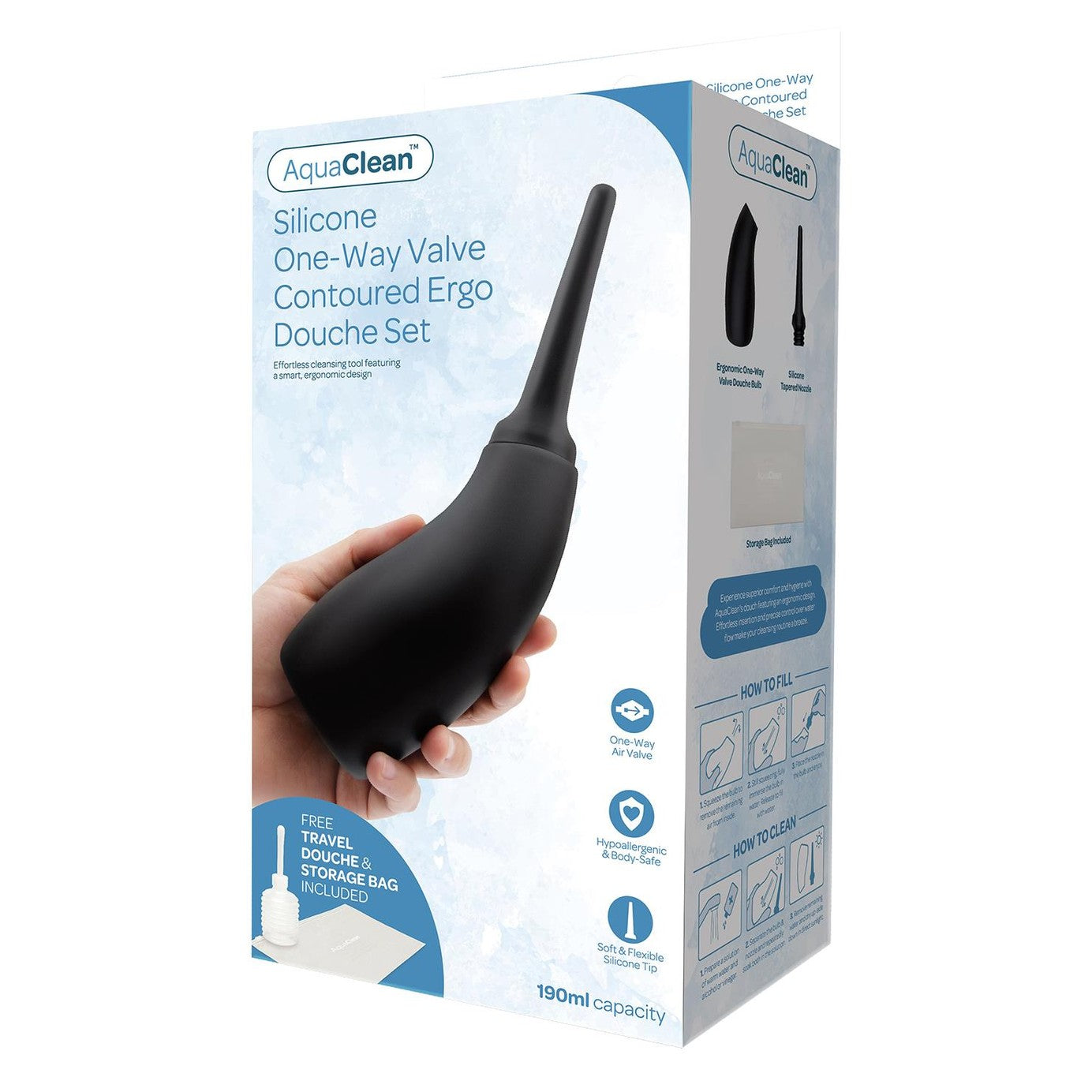 One Way Valve Contured Ergo Douche 190Ml