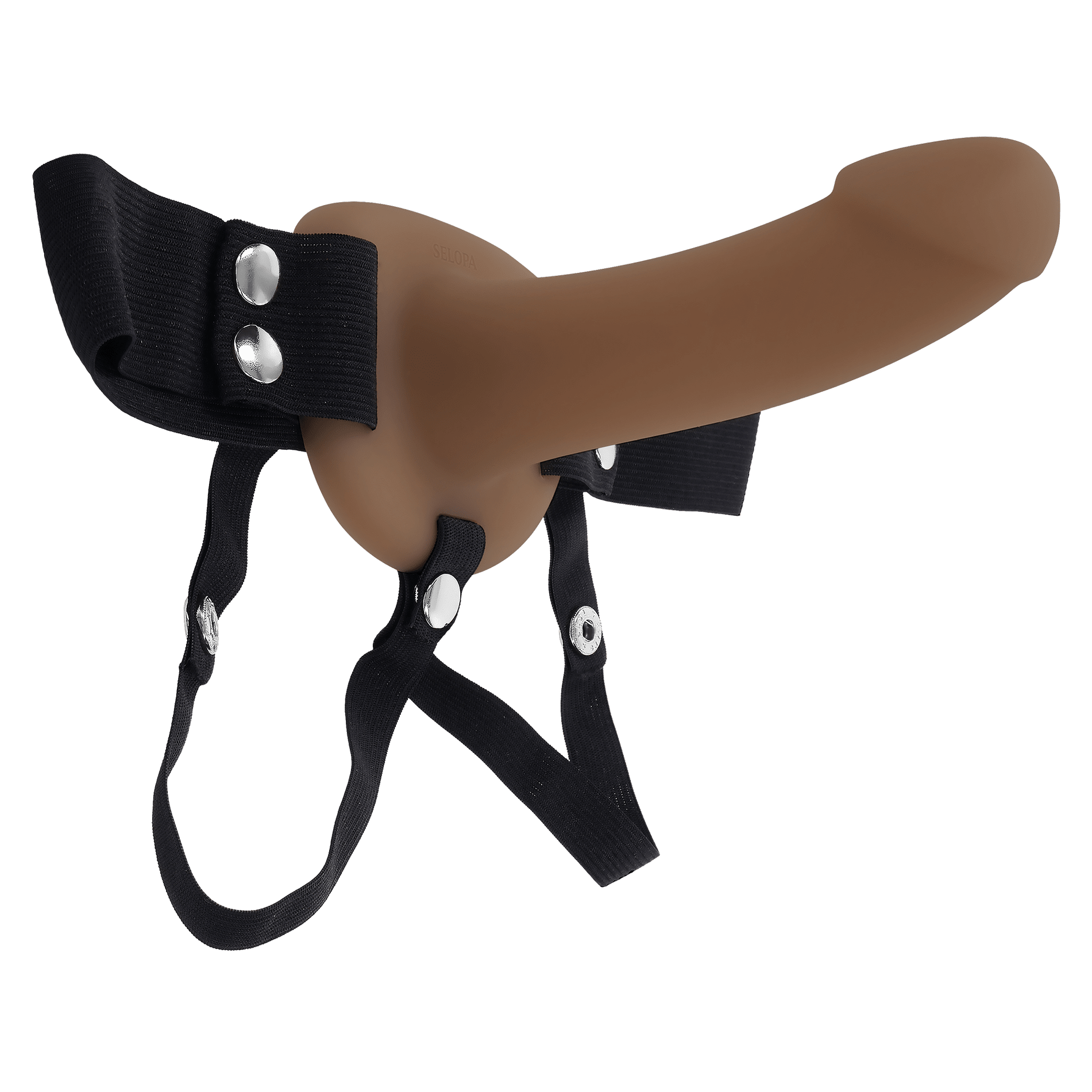 Our First Hollow Strap On Dark 6 Inch