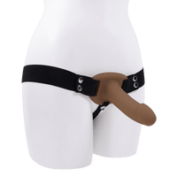 Our First Hollow Strap On Dark 6 Inch