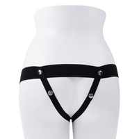 Our First Hollow Strap On Dark 6 Inch