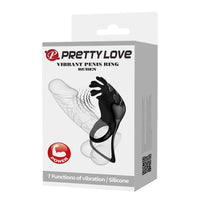 PRETTYLOVE RUBEN - värisevä penisrengas usb