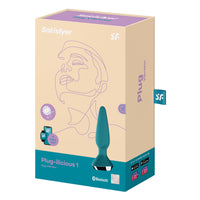 "Plug-ilicious 1" anaalitappi värinällä