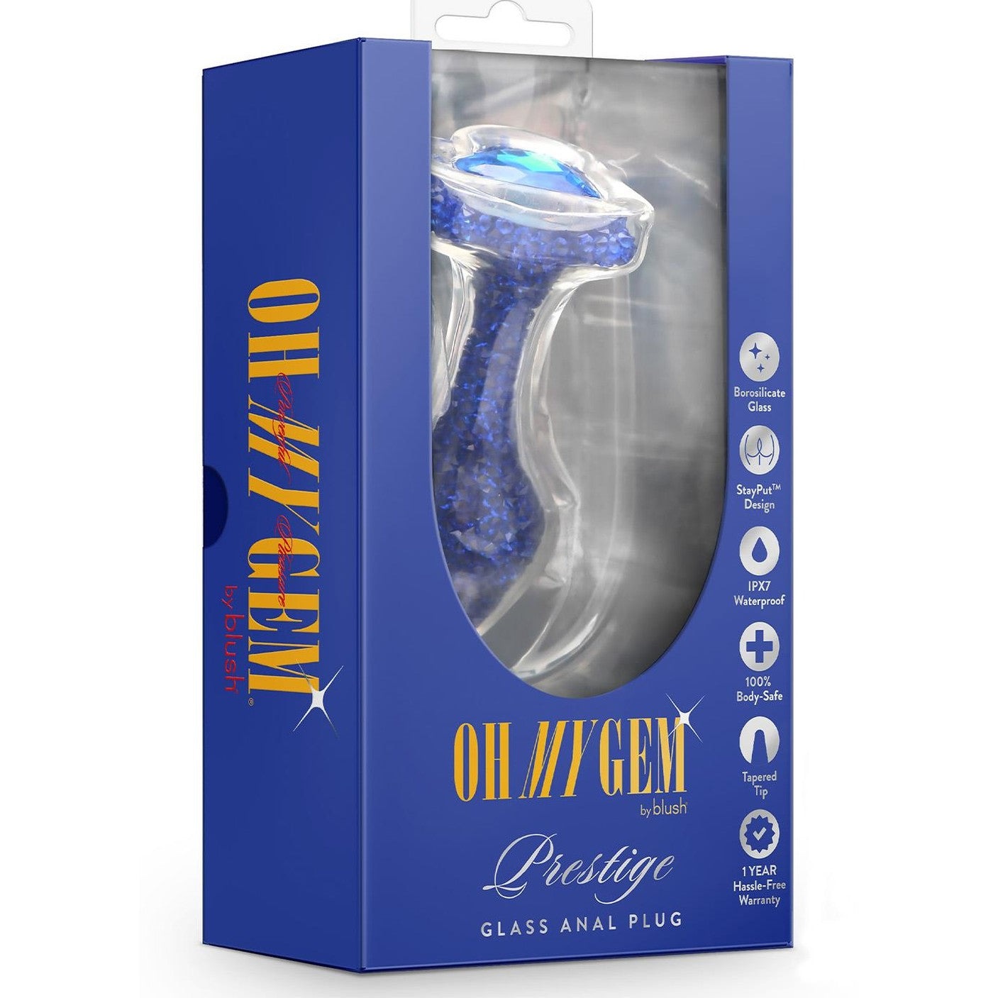 Prestige Blue Anal Plug