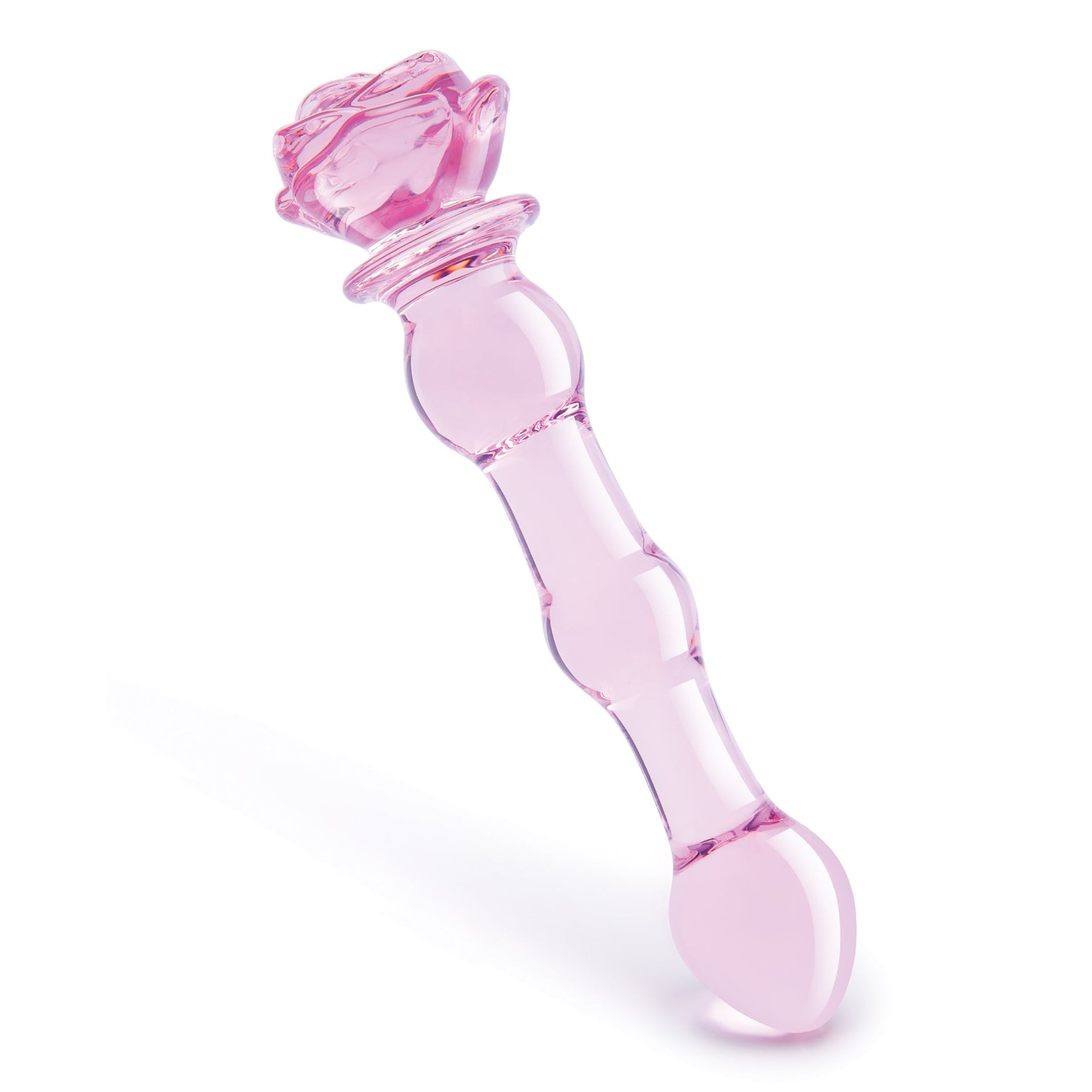 Rosebud Beaded Dildo