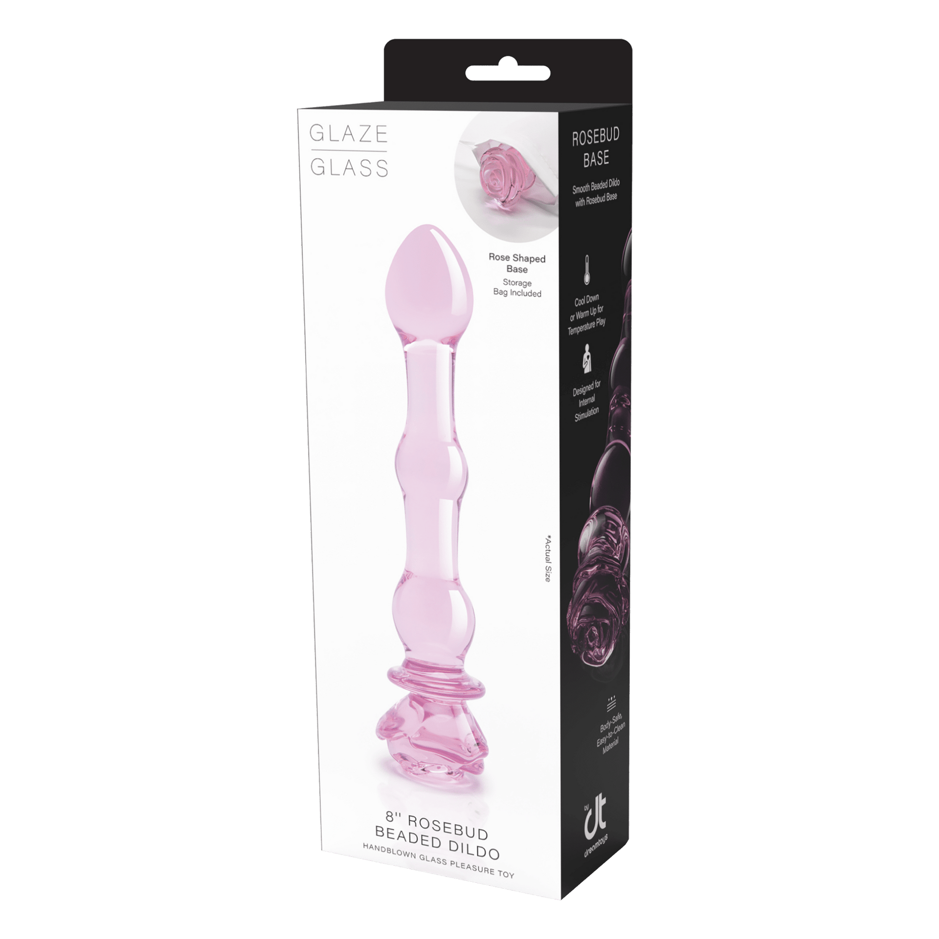 Rosebud Beaded Dildo