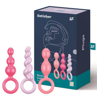 SATISFYER - 3 pakkaus anaalitappeja