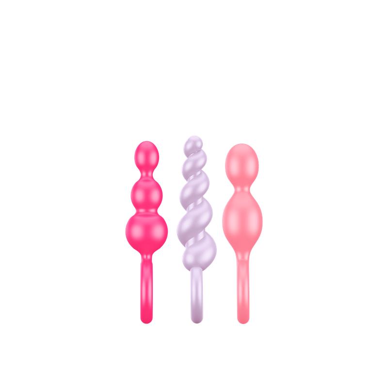 SATISFYER - 3 pakkaus anaalitappeja