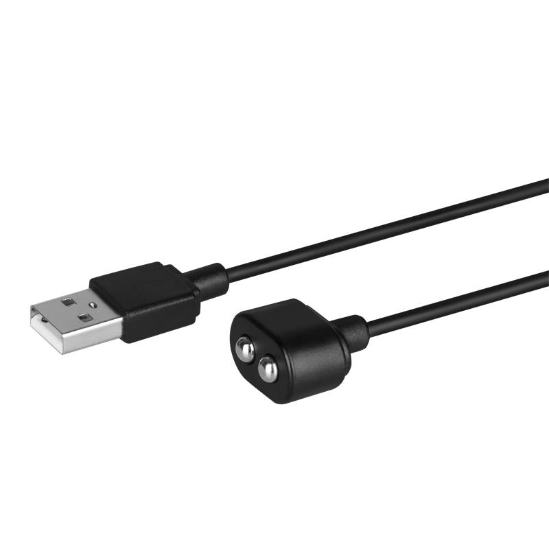 SATISFYER - USB-latauskaapeli musta