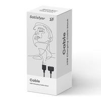 SATISFYER - USB-latauskaapeli valkoinen