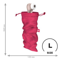 SATISFYER - lelulaukku koko L punainen