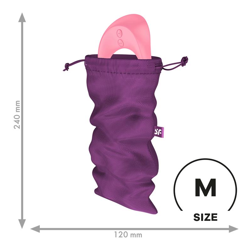 SATISFYER - lelulaukku koko m violetti