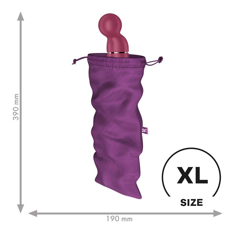 SATISFYER - lelulaukku koko xl violetti