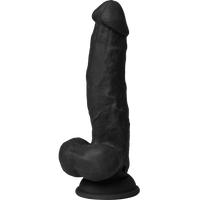 Dildo vibraattorilla 21,5cm