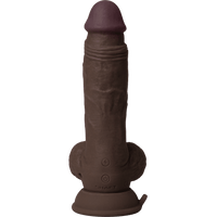 Dildo vibraattorilla ja kaukosäätimellä