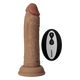 Dildo vibraattorilla ja kaukosäätimellä