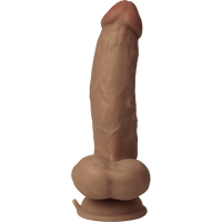 Dildo vibraattorilla ja kaukosäätimellä