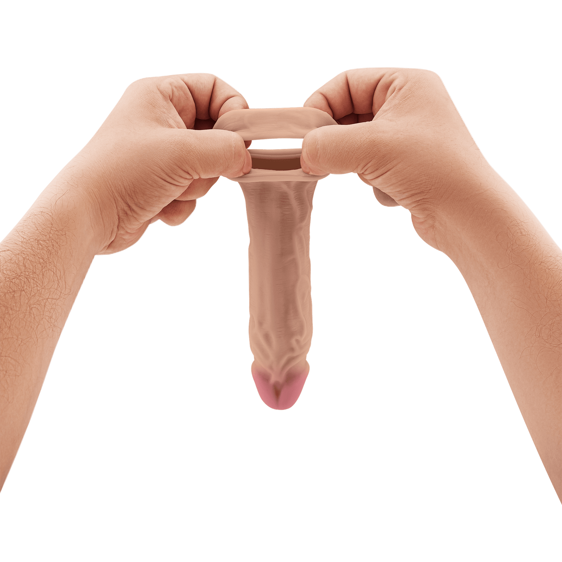 Sheath Model F Size 1 7.8 Inch Liquid Silicone Sleeve Pine