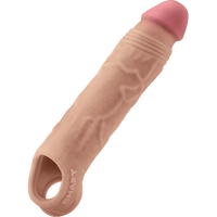 Sheath Model F Size 1 7.8 Inch Liquid Silicone Sleeve Pine
