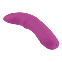 Silikoninen 10-toimintoinen taskukokoinen vibraattori vaaleanpunainen