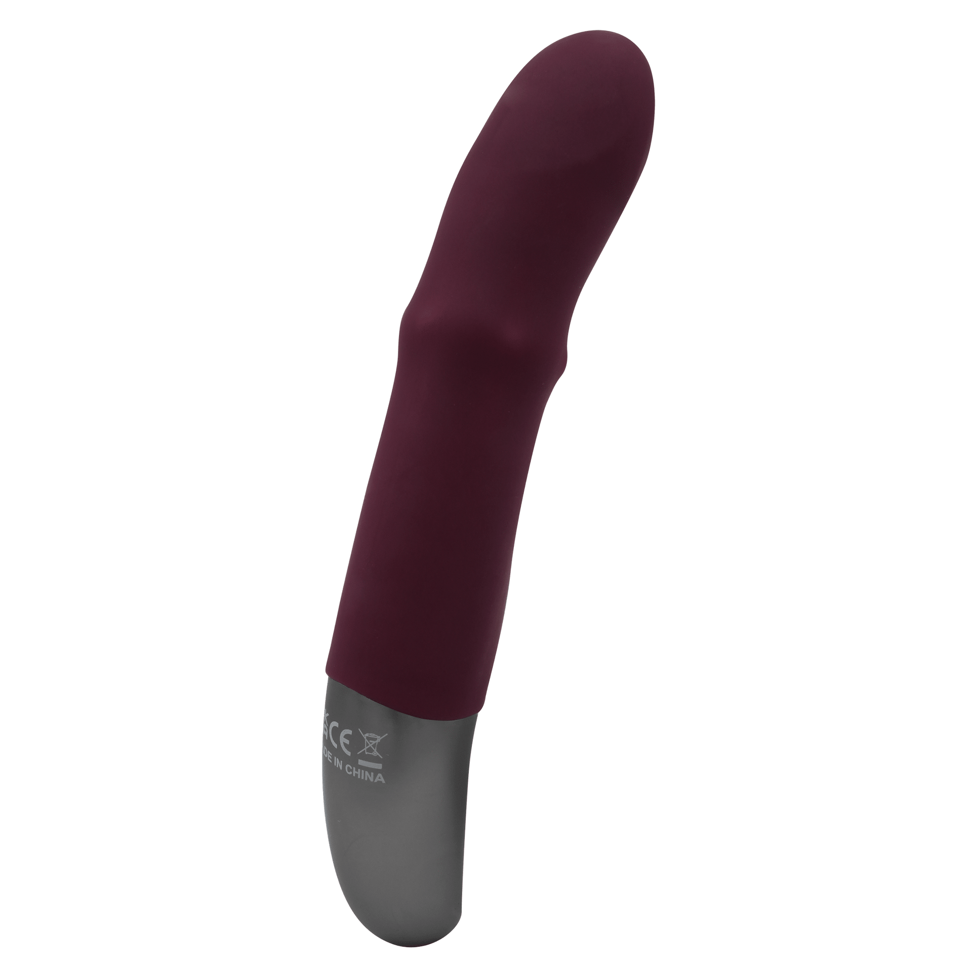 Silikoninen Ladattava Vibraattori Rubiini Punainen