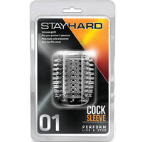 Stay Hard Cock Sleeve 01 Clear
