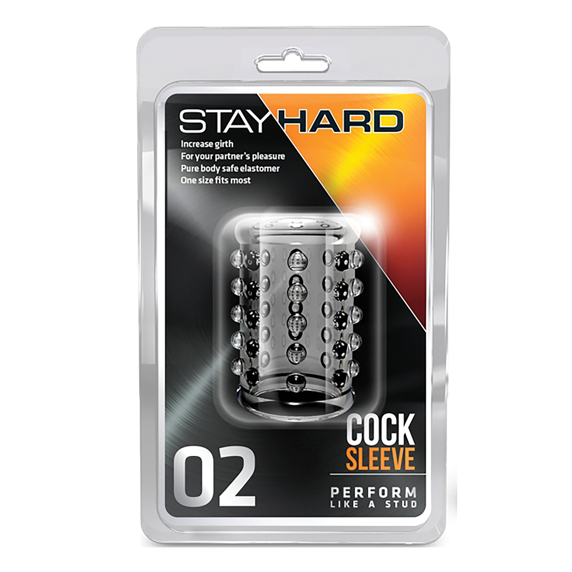 Stay Hard Cock Sleeve 02 Clear