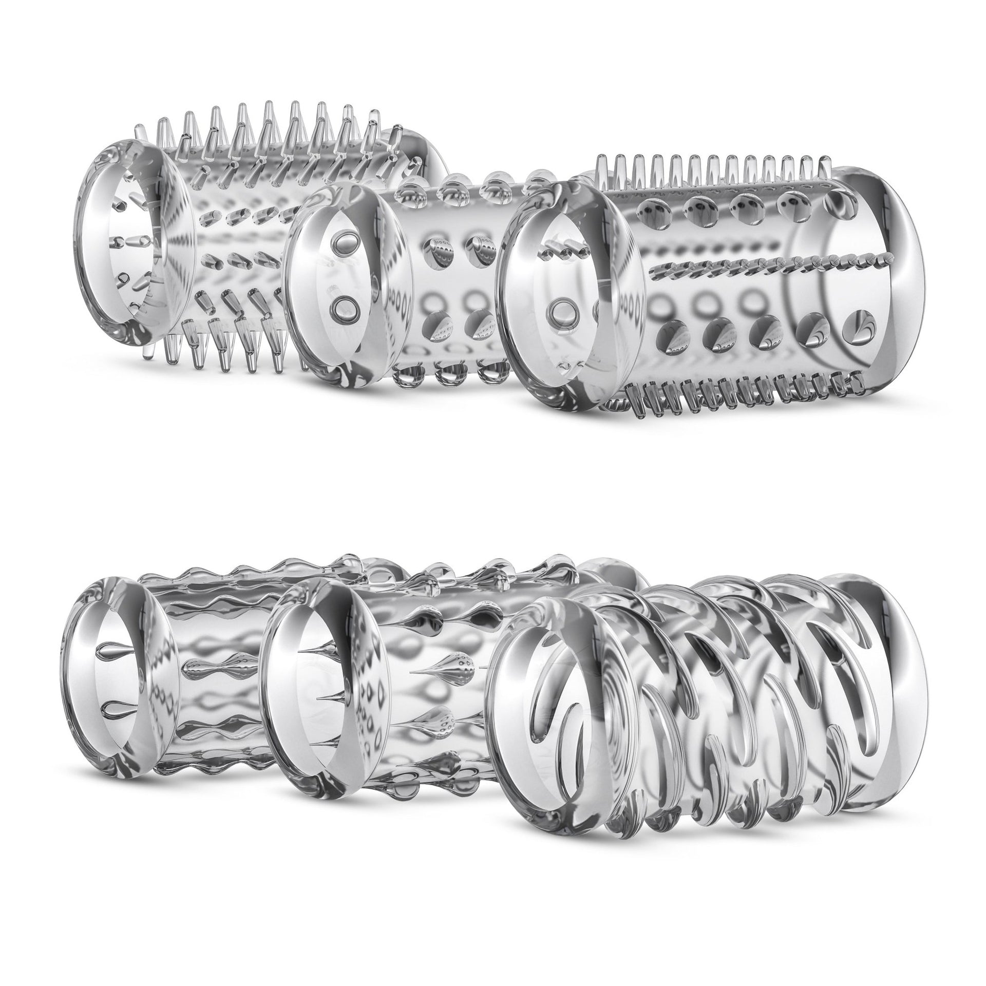 Stay Hard Cock Sleeve Kit Clear