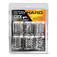 Stay Hard Cock Sleeve Kit Clear