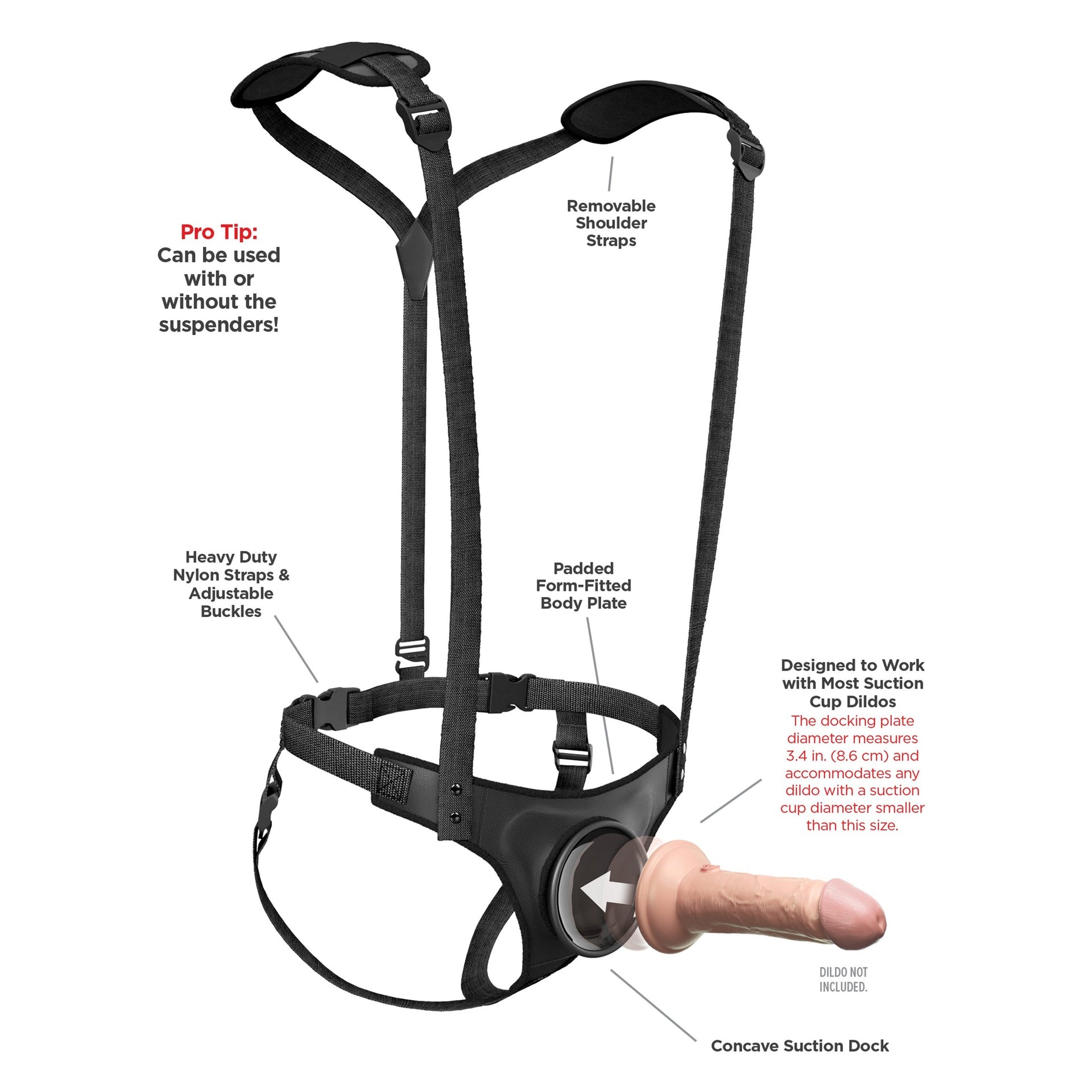 Strap-on valjaat henkseleillä