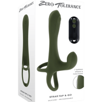 "Strap Tap And Go" penikseen kiinnitettävä vibraattori