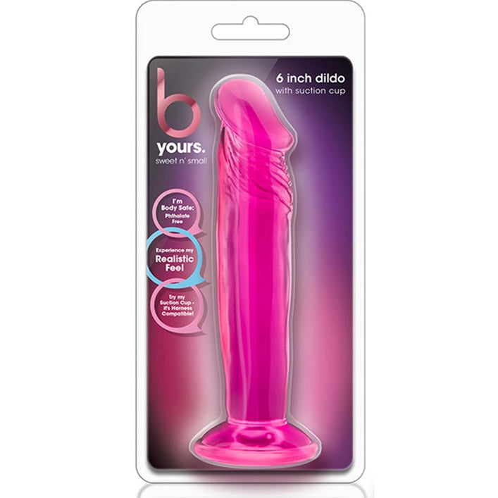 Sweet N Small 6 Inch Dildo Pink