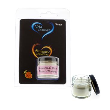 TALOKA - hierontakynttilä 30ml mansikka