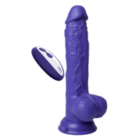 Värisevä dildo kaukosäätimellä