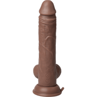 Värisevä dildo kaukosäätimellä