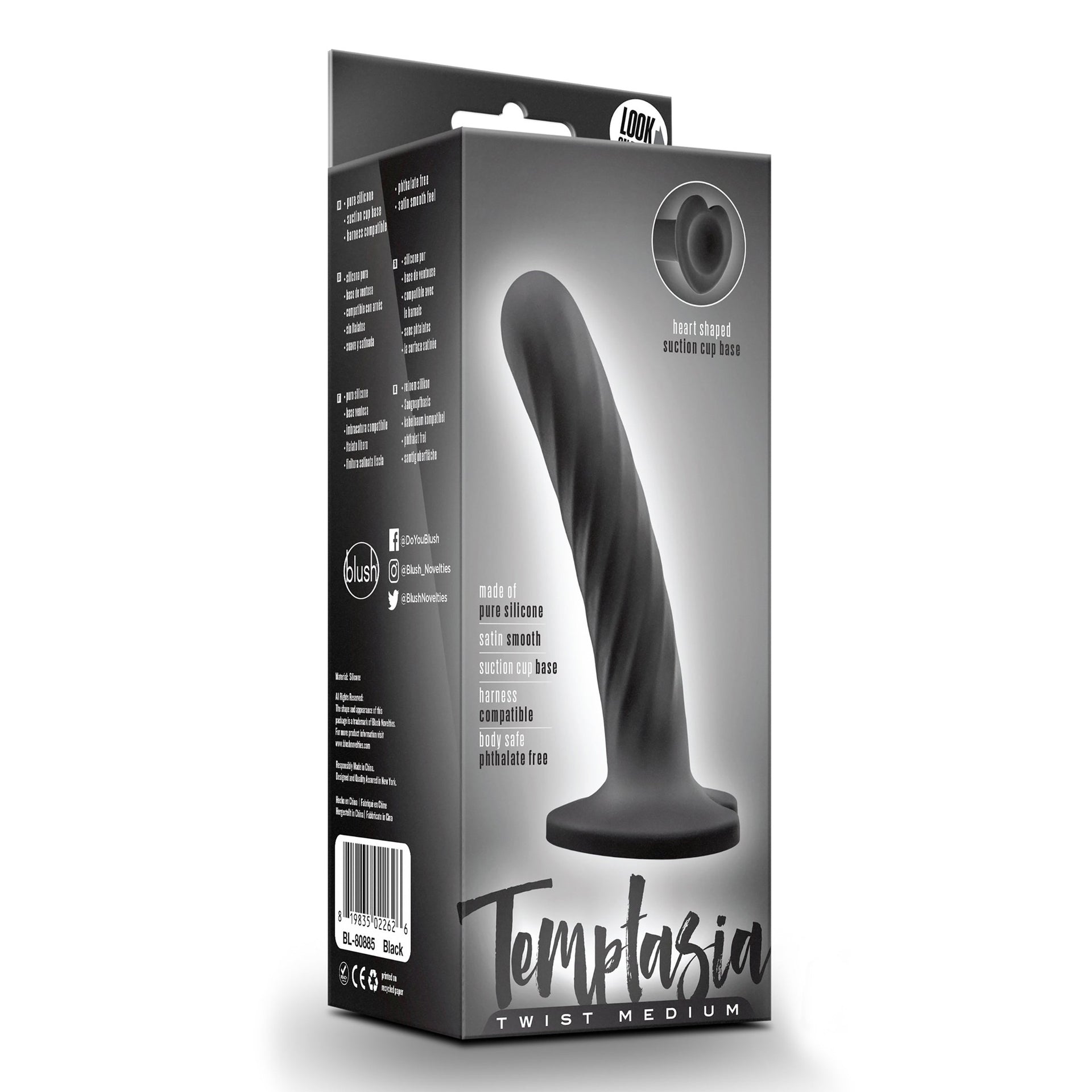 Temptasia Twist Medium Black