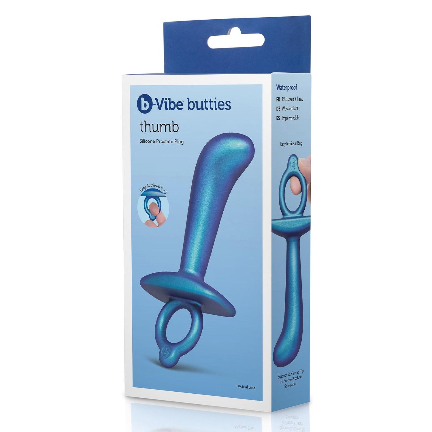 Thumb Silicone Prostate Plug