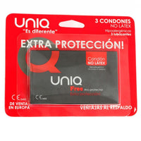 UNIQ - free lateksittomat kondomit 3kpl