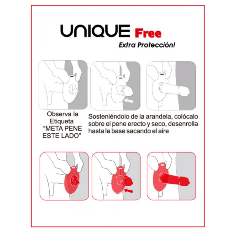UNIQ - free lateksittomat kondomit 3kpl