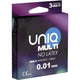 UNIQ - multisex lateksittomat kondomit 3kpl