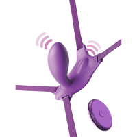 Ultimate G-Spot Butterfly Strap-On Purple