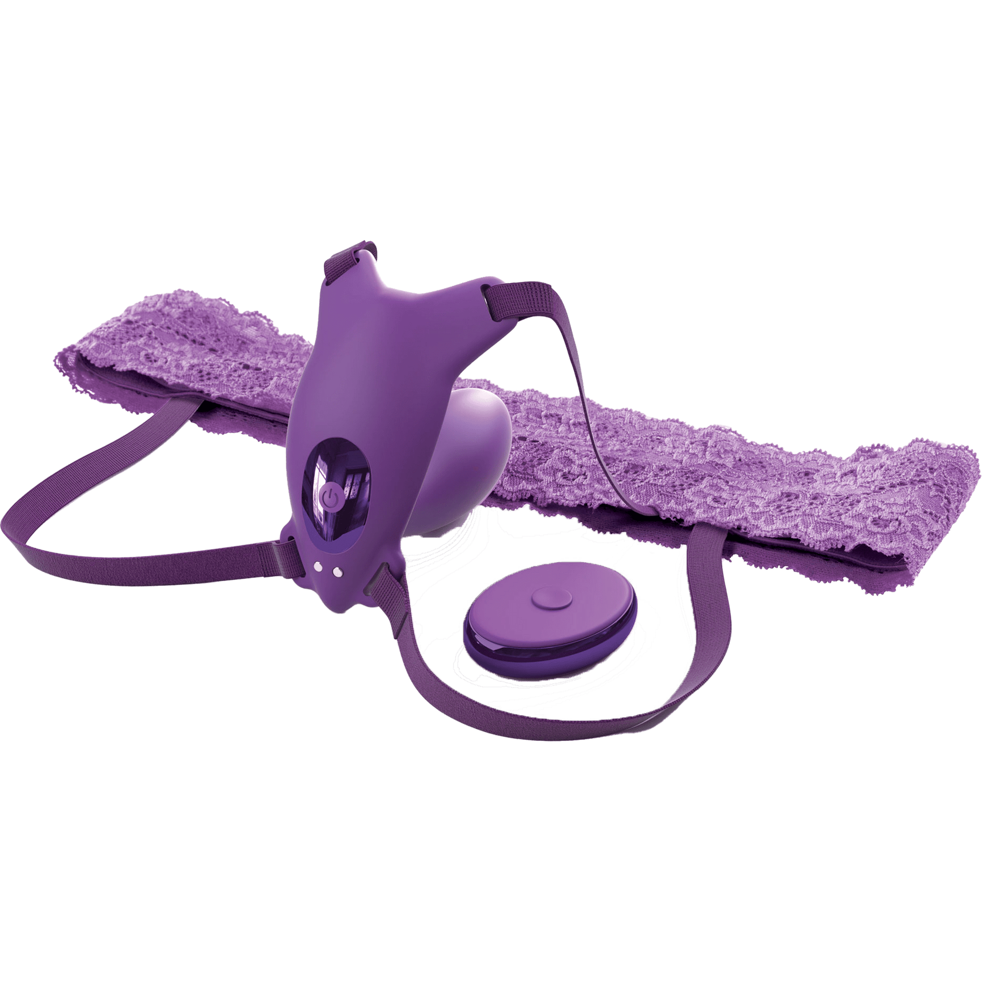 Ultimate G-Spot Butterfly Strap-On Purple