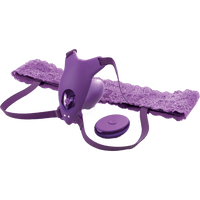 Ultimate G-Spot Butterfly Strap-On Purple