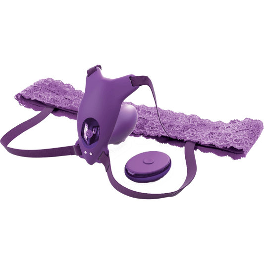 Ultimate G-Spot Butterfly Strap-On Purple