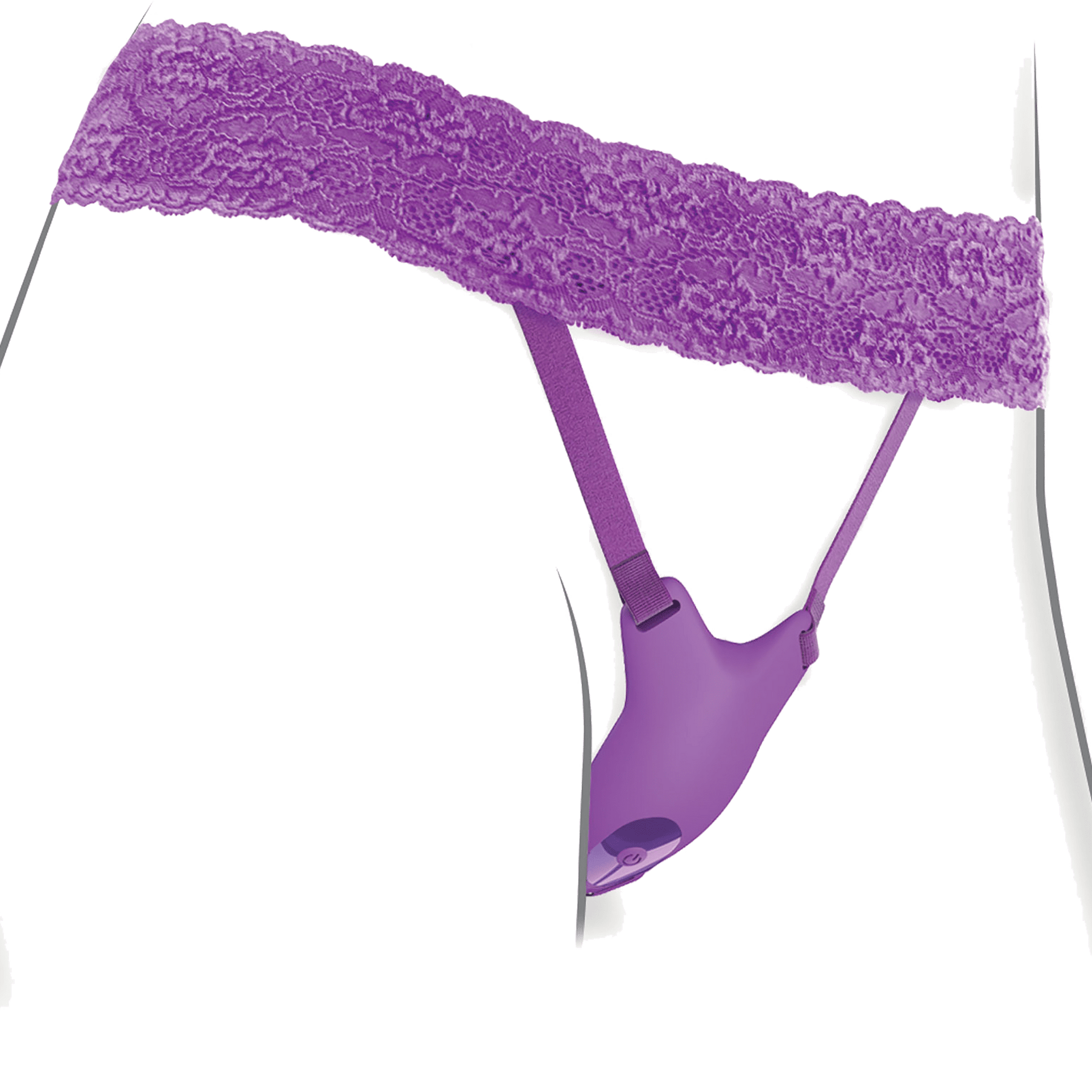 Ultimate G-Spot Butterfly Strap-On Purple